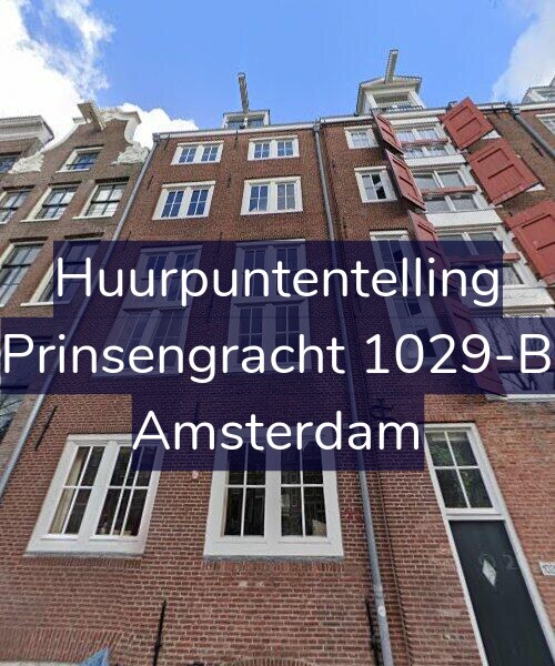 Foto gevel Huurpuntentelling voor Prinsengracht 1029-B, Amsterdam
