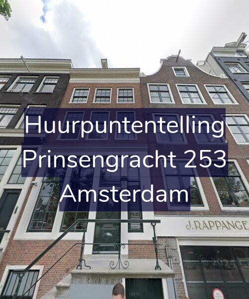 Foto gevel Huurpuntentelling voor Prinsengracht 253, Amsterdam