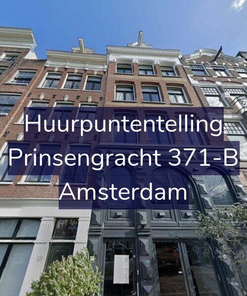 Foto gevel Huurpuntentelling voor Prinsengracht 371-B, Amsterdam