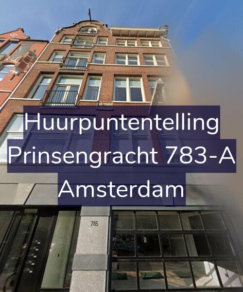 Foto gevel Huurpuntentelling voor Prinsengracht 783-A, Amsterdam