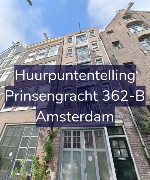 Foto gevel Huurpuntentelling voor Prinsengracht 362-B, Amsterdam