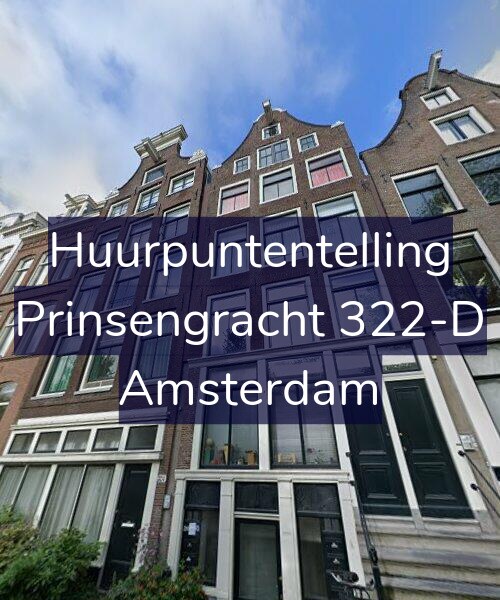 Foto gevel Huurpuntentelling voor Prinsengracht 322-D, Amsterdam
