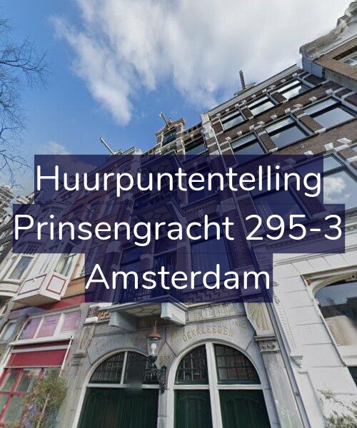 Foto gevel Huurpuntentelling voor Prinsengracht 295-3, Amsterdam