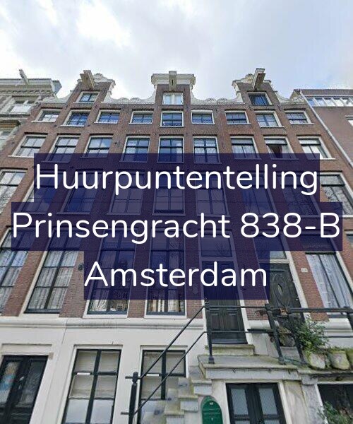 Foto gevel Huurpuntentelling voor Prinsengracht 838-B, Amsterdam