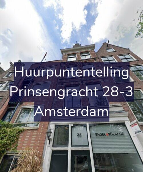 Foto gevel Huurpuntentelling voor Prinsengracht 28-3, Amsterdam