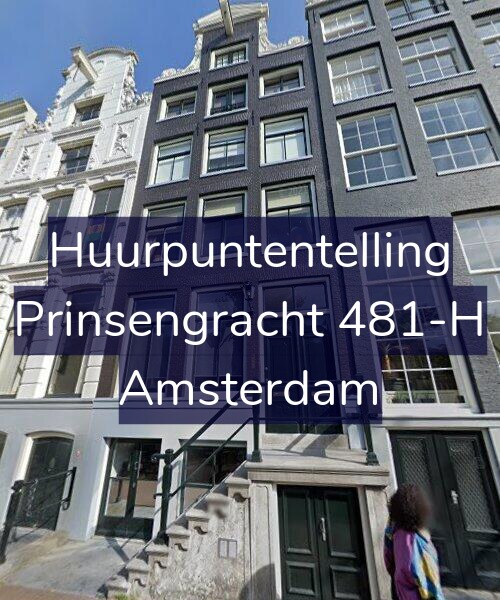 Foto gevel Huurpuntentelling voor Prinsengracht 481-H, Amsterdam