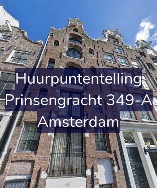 Foto gevel Huurpuntentelling voor Prinsengracht 349-A, Amsterdam
