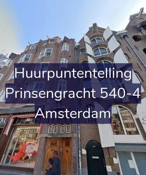 Foto gevel Huurpuntentelling voor Prinsengracht 540-4, Amsterdam