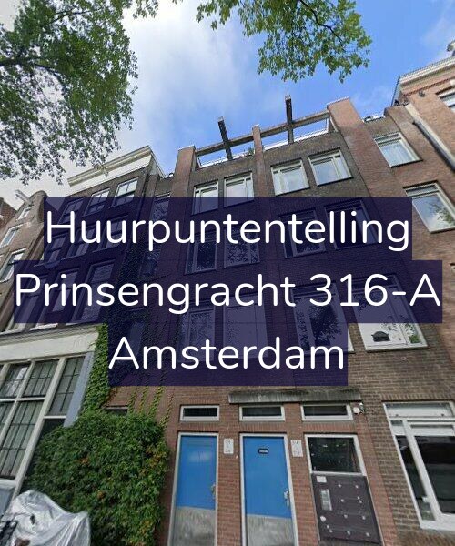 Foto gevel Huurpuntentelling voor Prinsengracht 316-A, Amsterdam