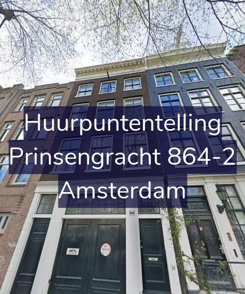 Foto gevel Huurpuntentelling voor Prinsengracht 864-2, Amsterdam