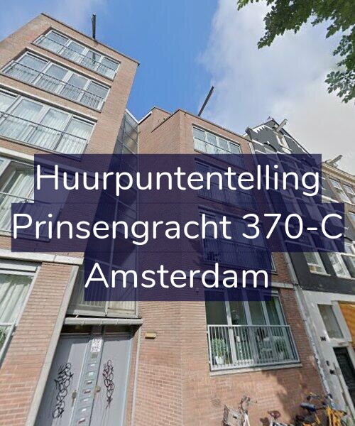 Foto gevel Huurpuntentelling voor Prinsengracht 370-C, Amsterdam