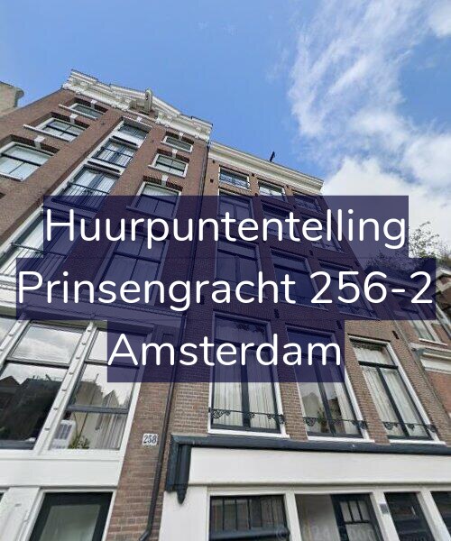 Foto gevel Huurpuntentelling voor Prinsengracht 256-2, Amsterdam