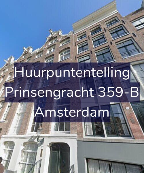 Foto gevel Huurpuntentelling voor Prinsengracht 359-B, Amsterdam