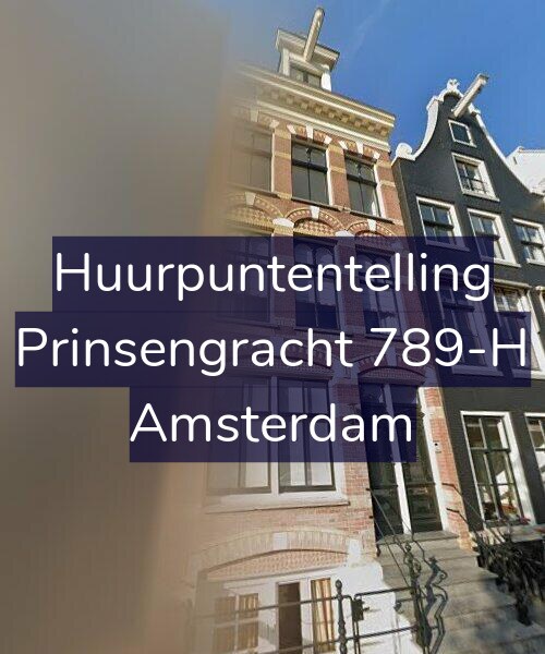 Foto gevel Huurpuntentelling voor Prinsengracht 789-H, Amsterdam