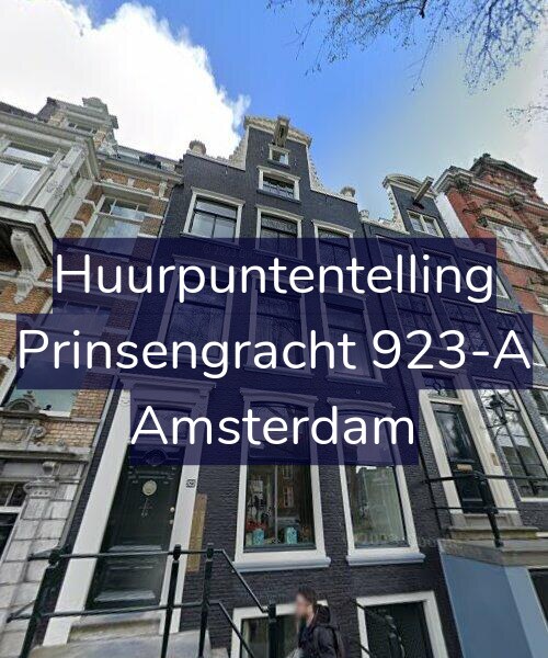 Foto gevel Huurpuntentelling voor Prinsengracht 923-A, Amsterdam