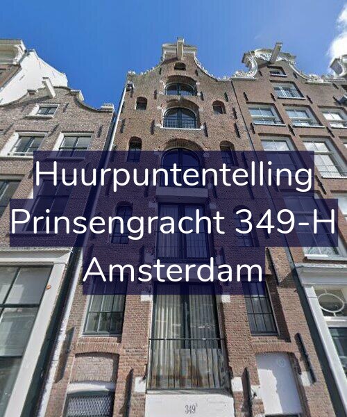 Foto gevel Huurpuntentelling voor Prinsengracht 349-H, Amsterdam