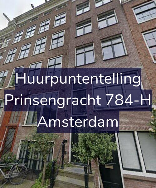 Foto gevel Huurpuntentelling voor Prinsengracht 784-H, Amsterdam