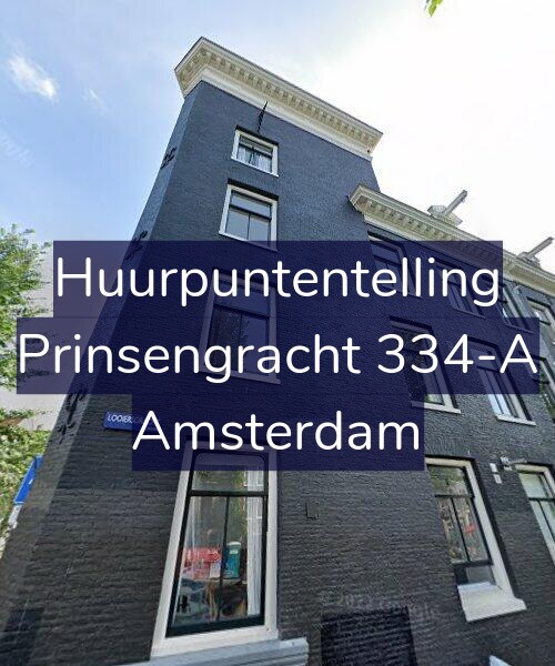 Foto gevel Huurpuntentelling voor Prinsengracht 334-A, Amsterdam