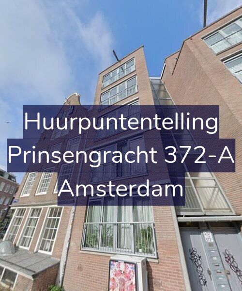 Foto gevel Huurpuntentelling voor Prinsengracht 372-A, Amsterdam