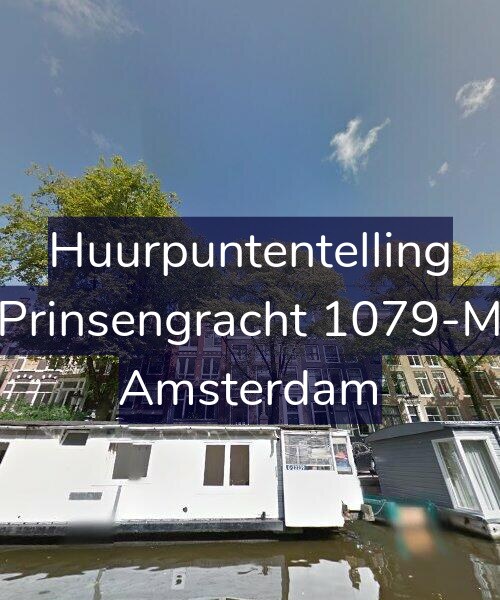 Foto gevel Huurpuntentelling voor Prinsengracht 1079-M, Amsterdam