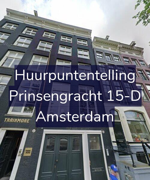 Foto gevel Huurpuntentelling voor Prinsengracht 15-D, Amsterdam