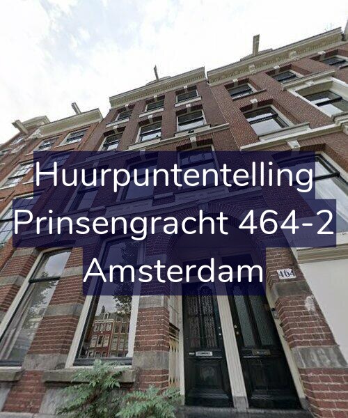Foto gevel Huurpuntentelling voor Prinsengracht 464-2, Amsterdam