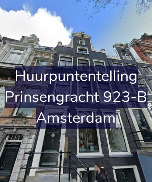 Foto gevel Huurpuntentelling voor Prinsengracht 923-B, Amsterdam