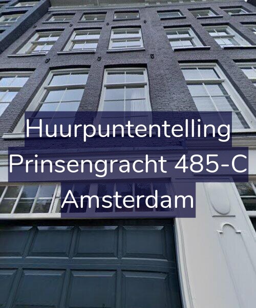 Foto gevel Huurpuntentelling voor Prinsengracht 485-C, Amsterdam