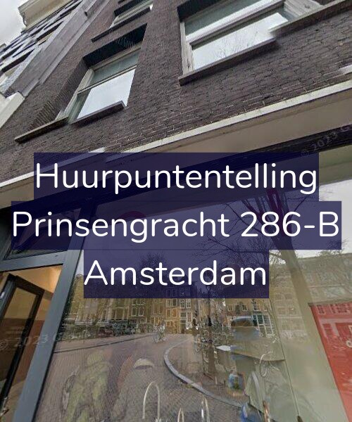 Foto gevel Huurpuntentelling voor Prinsengracht 286-B, Amsterdam