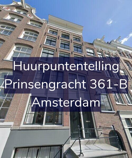 Foto gevel Huurpuntentelling voor Prinsengracht 361-B, Amsterdam