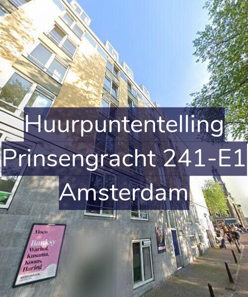 Foto gevel Huurpuntentelling voor Prinsengracht 241-E1, Amsterdam