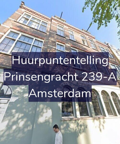 Foto gevel Huurpuntentelling voor Prinsengracht 239-A, Amsterdam