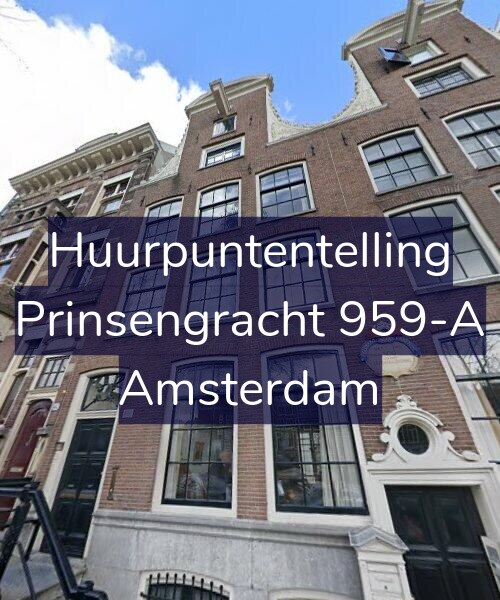 Foto gevel Huurpuntentelling voor Prinsengracht 959-A, Amsterdam
