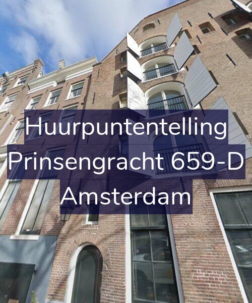 Foto gevel Huurpuntentelling voor Prinsengracht 659-D, Amsterdam