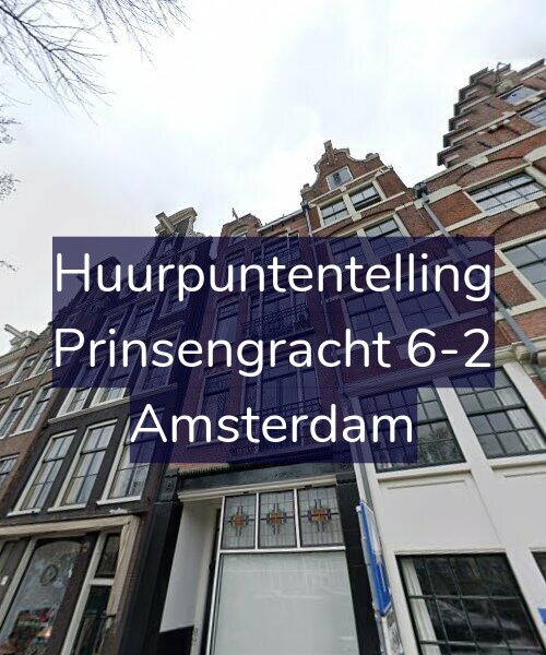 Foto gevel Huurpuntentelling voor Prinsengracht 6-2, Amsterdam
