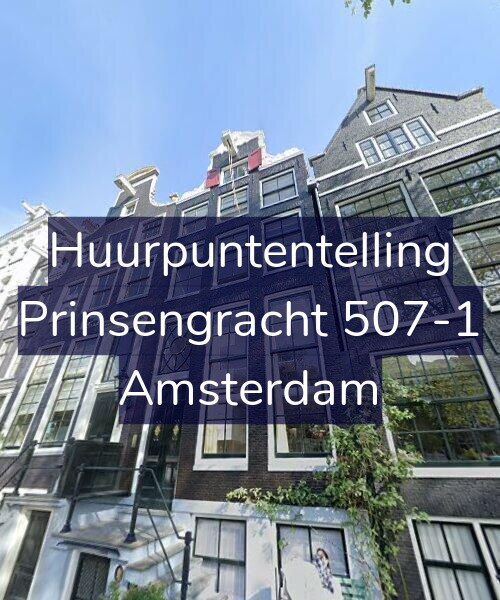 Foto gevel Huurpuntentelling voor Prinsengracht 507-1, Amsterdam