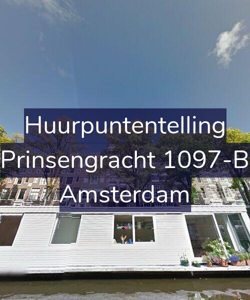 Foto gevel Huurpuntentelling voor Prinsengracht 1097-B, Amsterdam