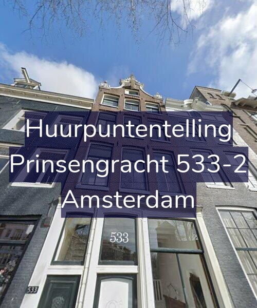 Foto gevel Huurpuntentelling voor Prinsengracht 533-2, Amsterdam
