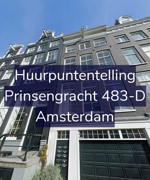Foto gevel Huurpuntentelling voor Prinsengracht 483-D, Amsterdam