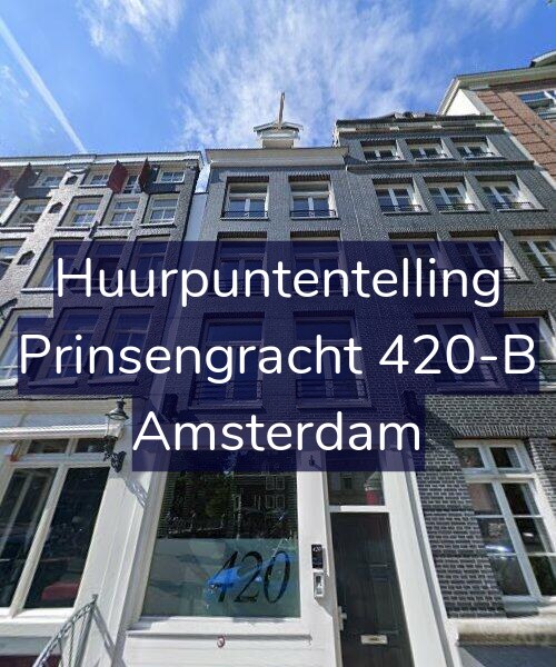 Foto gevel Huurpuntentelling voor Prinsengracht 420-B, Amsterdam