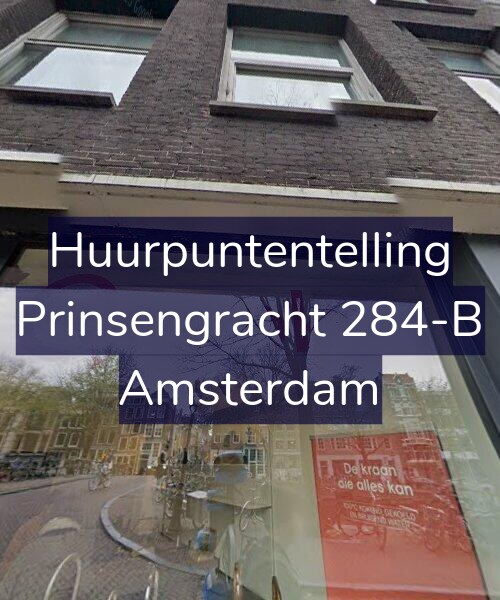 Foto gevel Huurpuntentelling voor Prinsengracht 284-B, Amsterdam