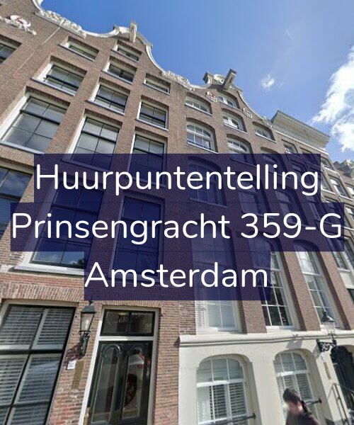 Foto gevel Huurpuntentelling voor Prinsengracht 359-G, Amsterdam