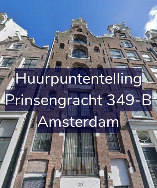 Foto gevel Huurpuntentelling voor Prinsengracht 349-B, Amsterdam