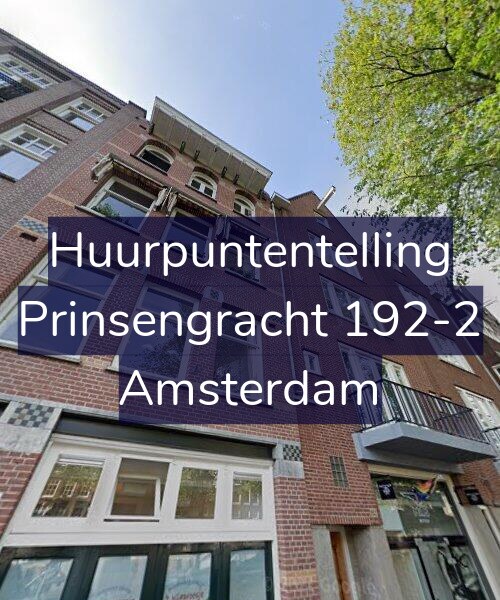 Foto gevel Huurpuntentelling voor Prinsengracht 192-2, Amsterdam