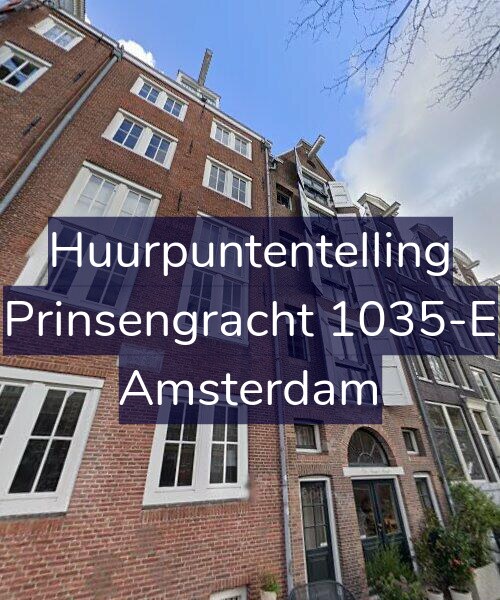 Foto gevel Huurpuntentelling voor Prinsengracht 1035-E, Amsterdam