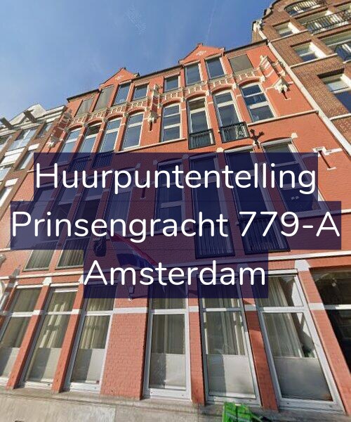 Foto gevel Huurpuntentelling voor Prinsengracht 779-A, Amsterdam