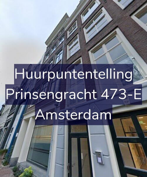 Foto gevel Huurpuntentelling voor Prinsengracht 473-E, Amsterdam
