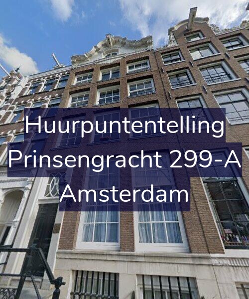 Foto gevel Huurpuntentelling voor Prinsengracht 299-A, Amsterdam