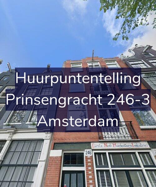 Foto gevel Huurpuntentelling voor Prinsengracht 246-3, Amsterdam