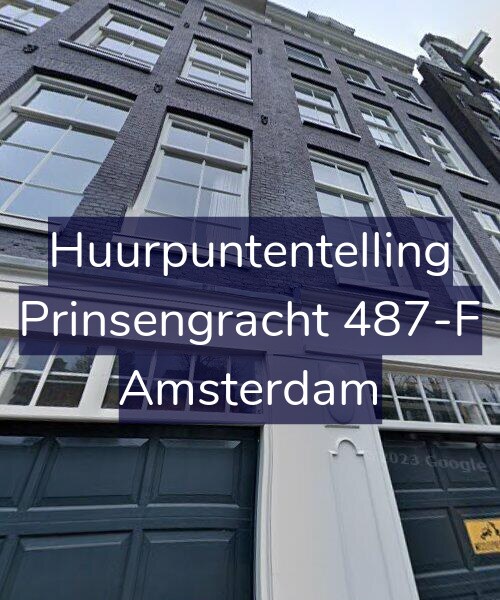Foto gevel Huurpuntentelling voor Prinsengracht 487-F, Amsterdam